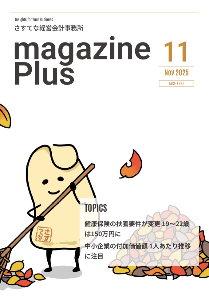 magazine Plus November 2025 issue cover